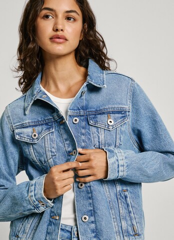 Pepe Jeans Tussenjas in Blauw