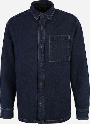 mėlyna R.D.D. ROYAL DENIM DIVISION Patogus modelis Marškiniai 'RDDCOLTER': priekis