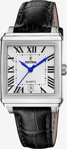 FESTINA Analoguhr 'Festina - Date watch Chrono Sport - Quartz watch movement - Watch case width: 27 mm' in Schwarz: Vorderseite