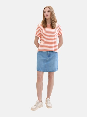 TOM TAILOR DENIM Skirt in Blue