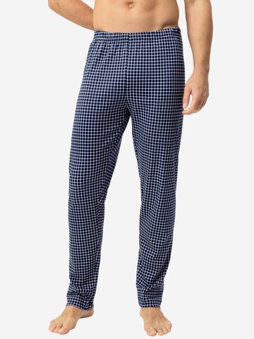 Mey Pyjamahose 'White Check'‌‌‌‌‌‌‌‌‌‌ in Blau