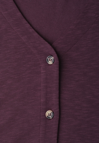 Street One Studio Knit Cardigan in Purple