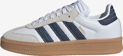 Sportbačiai be auliuko 'Samba XLG' iš ADIDAS ORIGINALS, spalva – smėlio spalva / tamsiai (džinso) mėlyna / Auksas / balta, Prekių apžvalga
