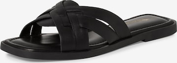 TAMARIS Mules in Black: front