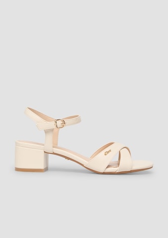 s.Oliver Sandaal in Beige
