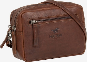 MUSTANG Crossbody Bag in Brown: front