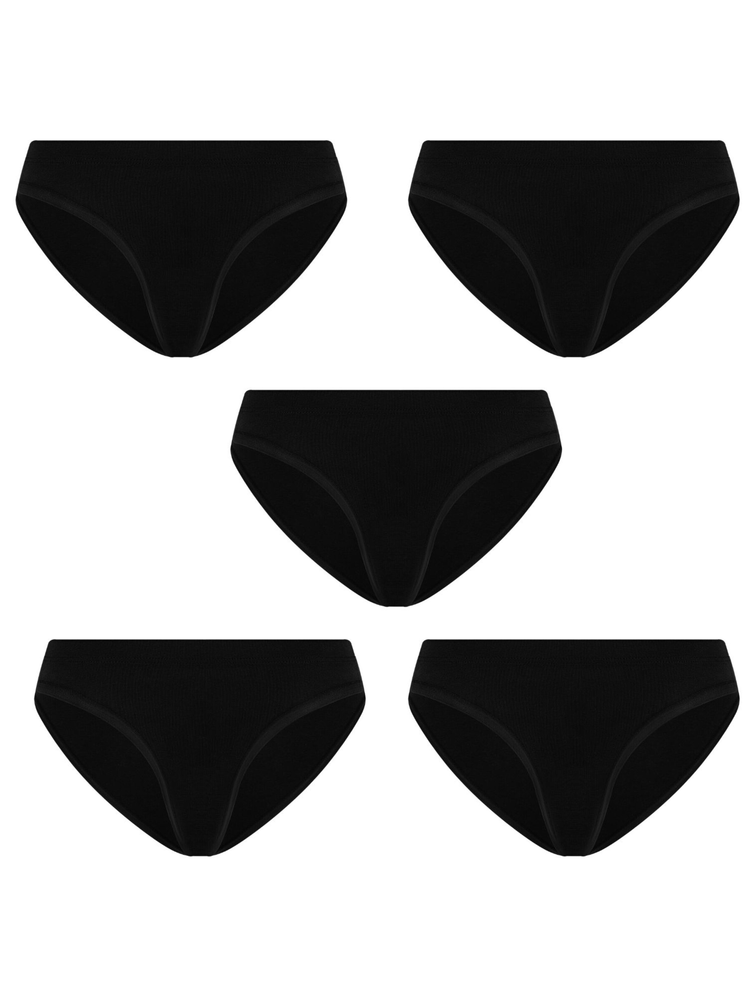 Albero Natur Panty in Black: front
