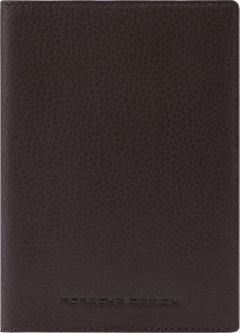 Porsche Design Wallet in Brown: front