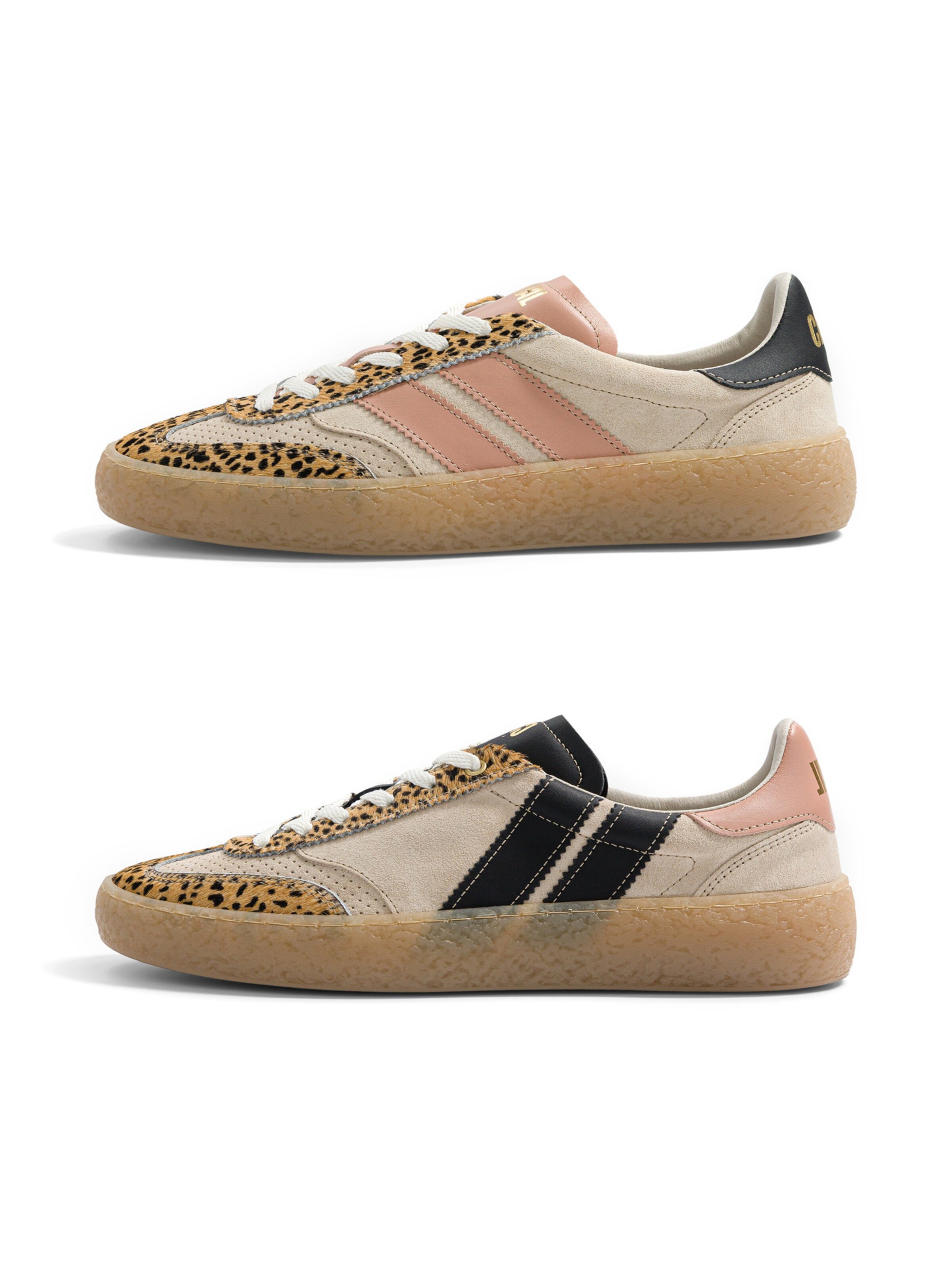 Caval Veterschoen ' HIGH PULSE ' in Beige: voorkant
