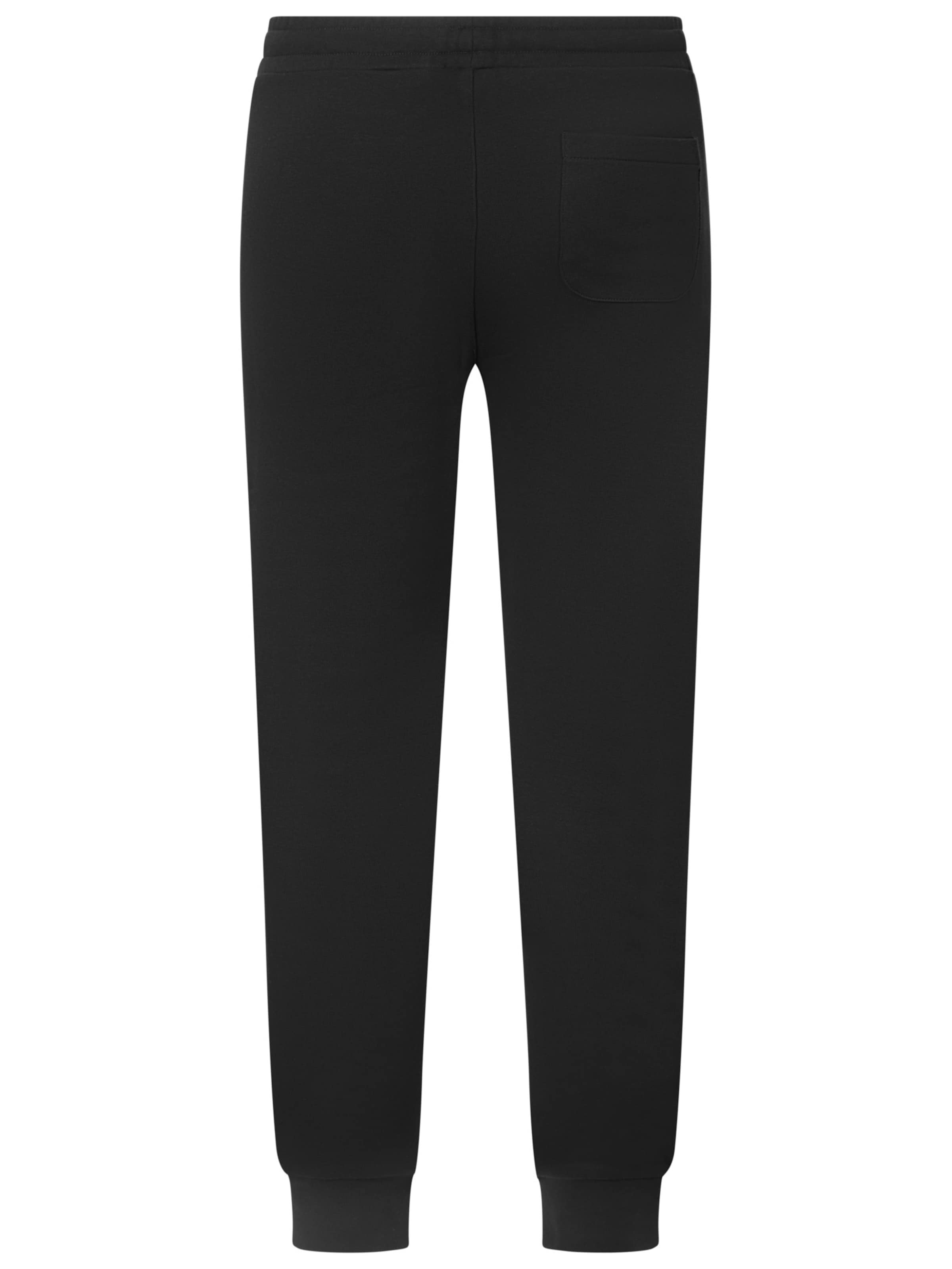 Karl Lagerfeld Tapered Hose in Schwarz: Rückseite