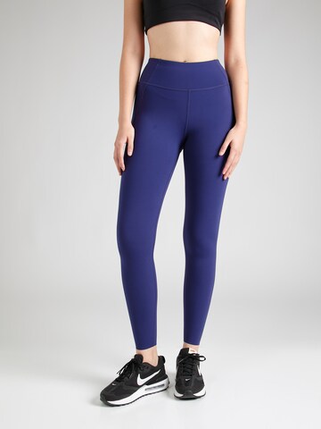 Yvette Sports Regular Workout Pants 'Liv' in Blue: front