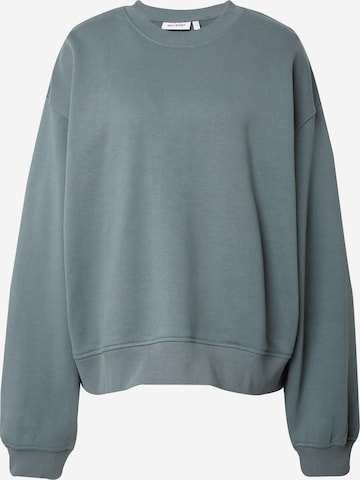 WEEKDAY Sweatshirt 'Paula' i grå: framsida