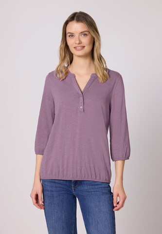 STREET ONE Shirt in Purple: front