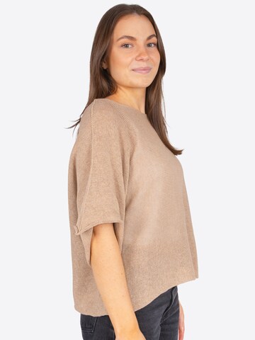 Seasons of April Trui 'Fleur' in Beige