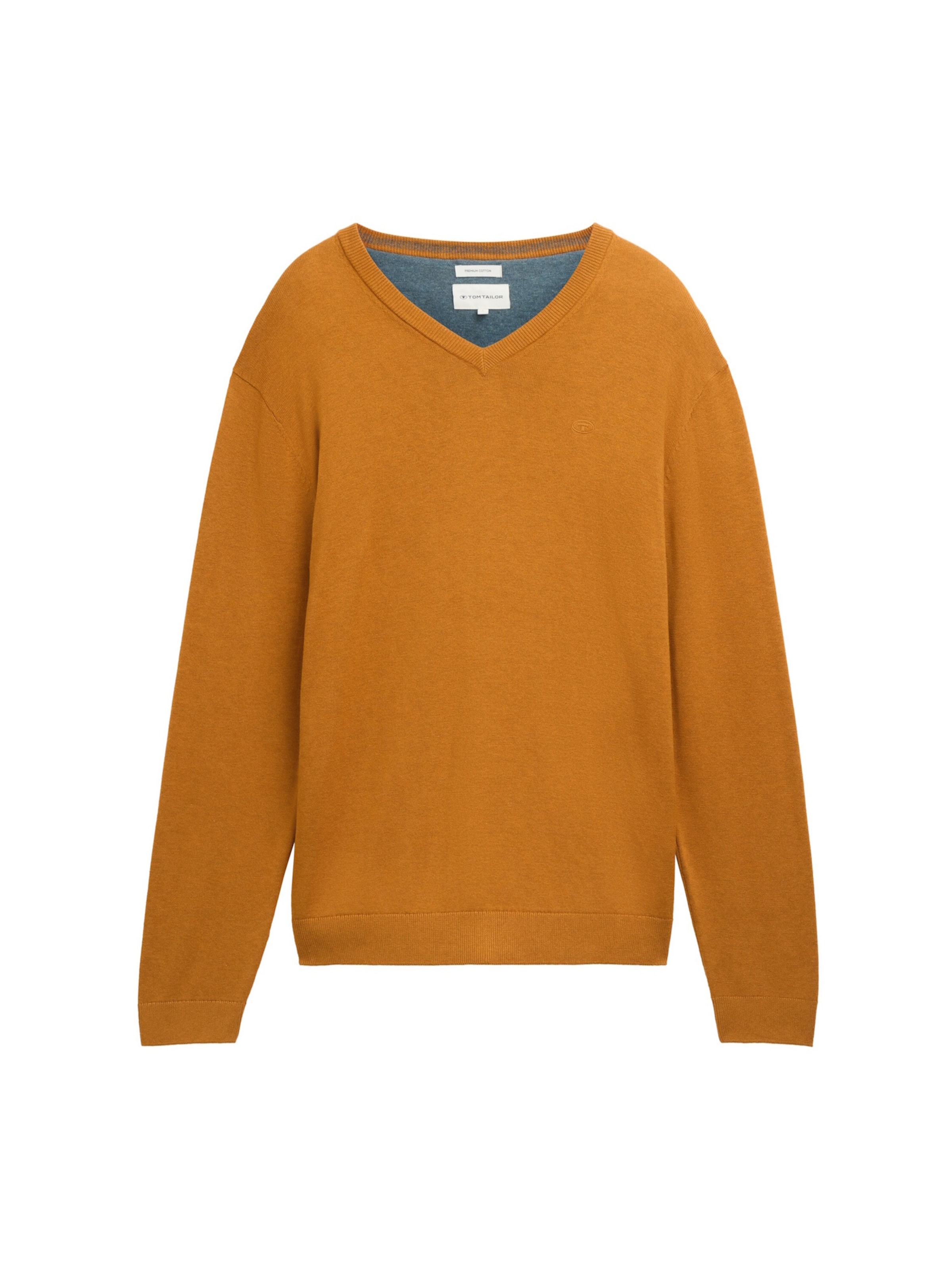 TOM TAILOR Sweater in Orange: front