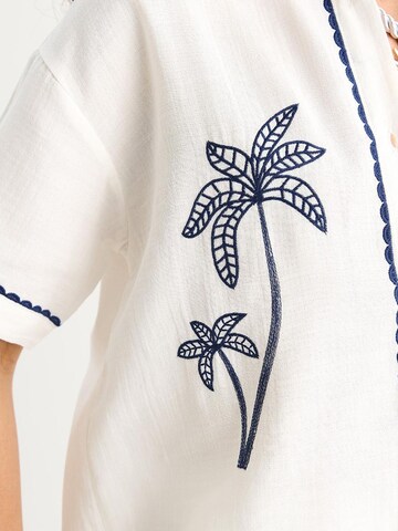 Bianco Lucci Broekpak in Wit