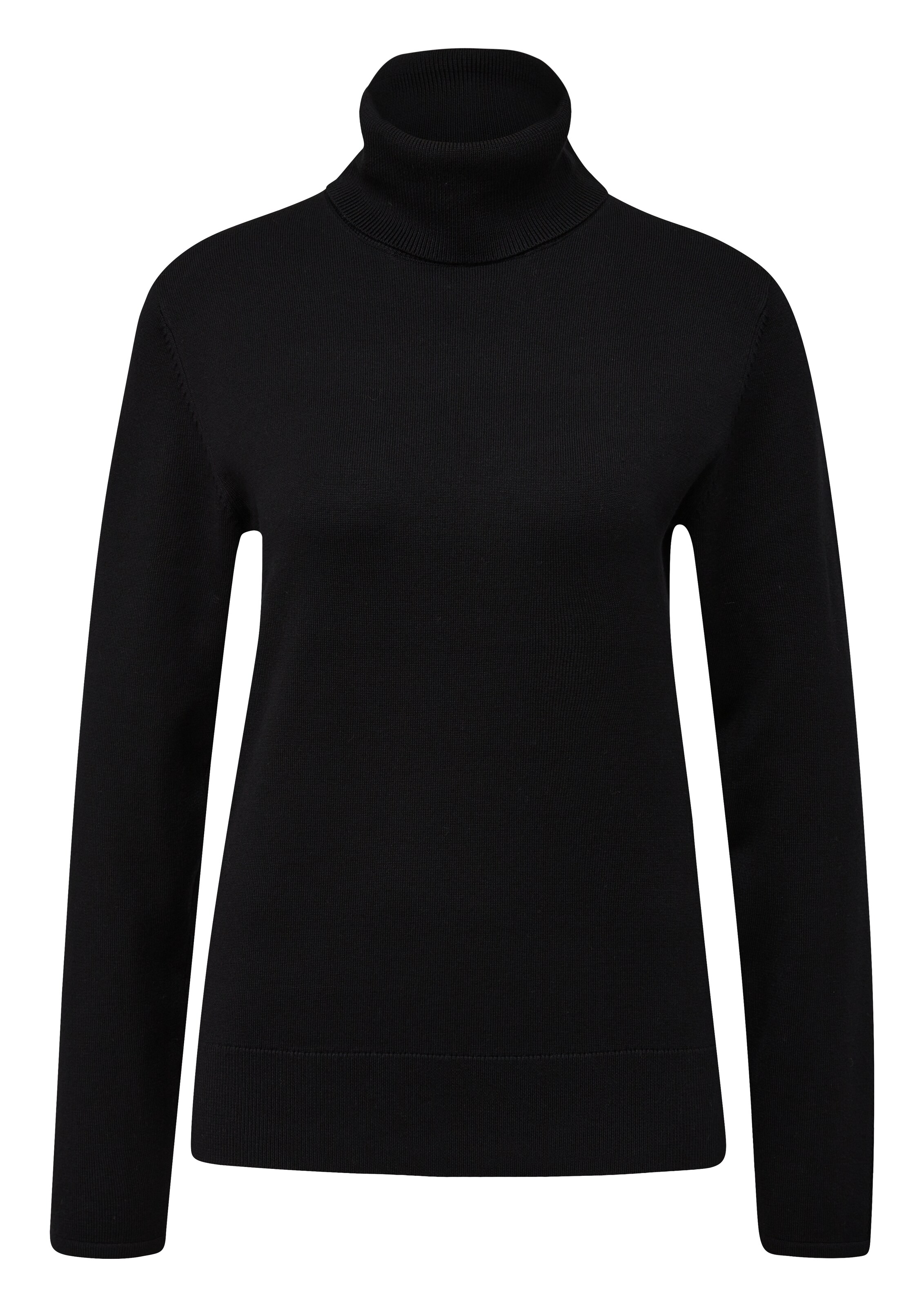 s.Oliver BLACK LABEL Pullover in Schwarz: Vorderseite