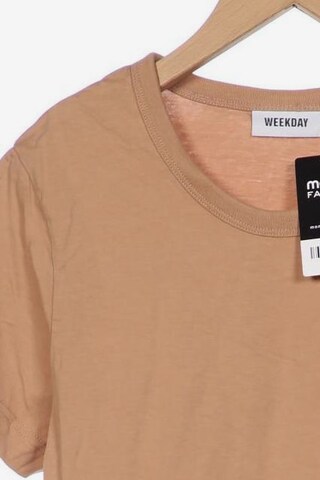 WEEKDAY T-Shirt M in Beige