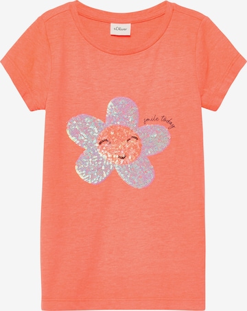 s.Oliver Shirt in Orange: front