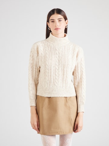 ONLY Pullover 'ONLIda' i beige: forside