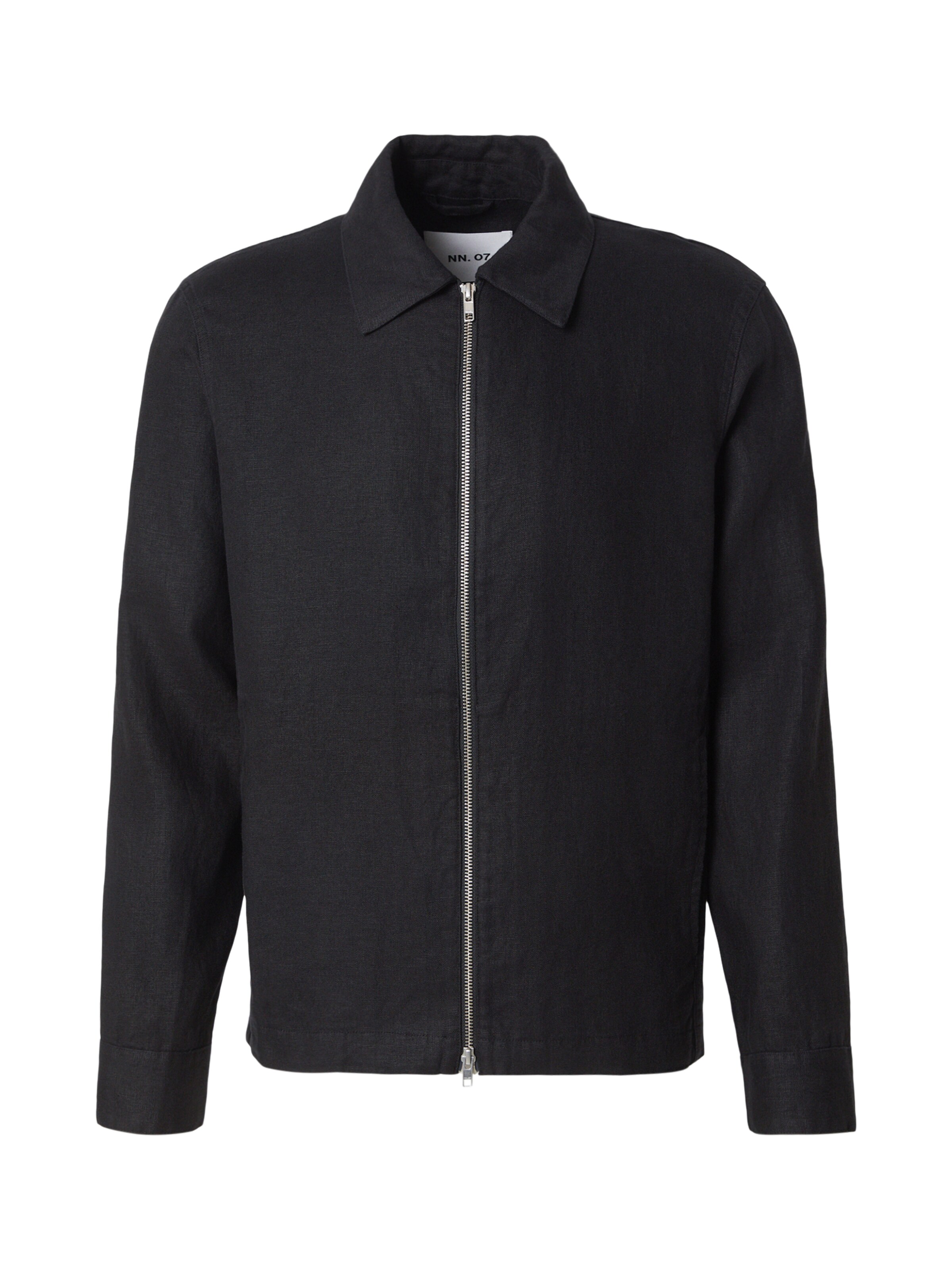 NN07 Between-Season Jacket 'Alban 1454' in Black: front