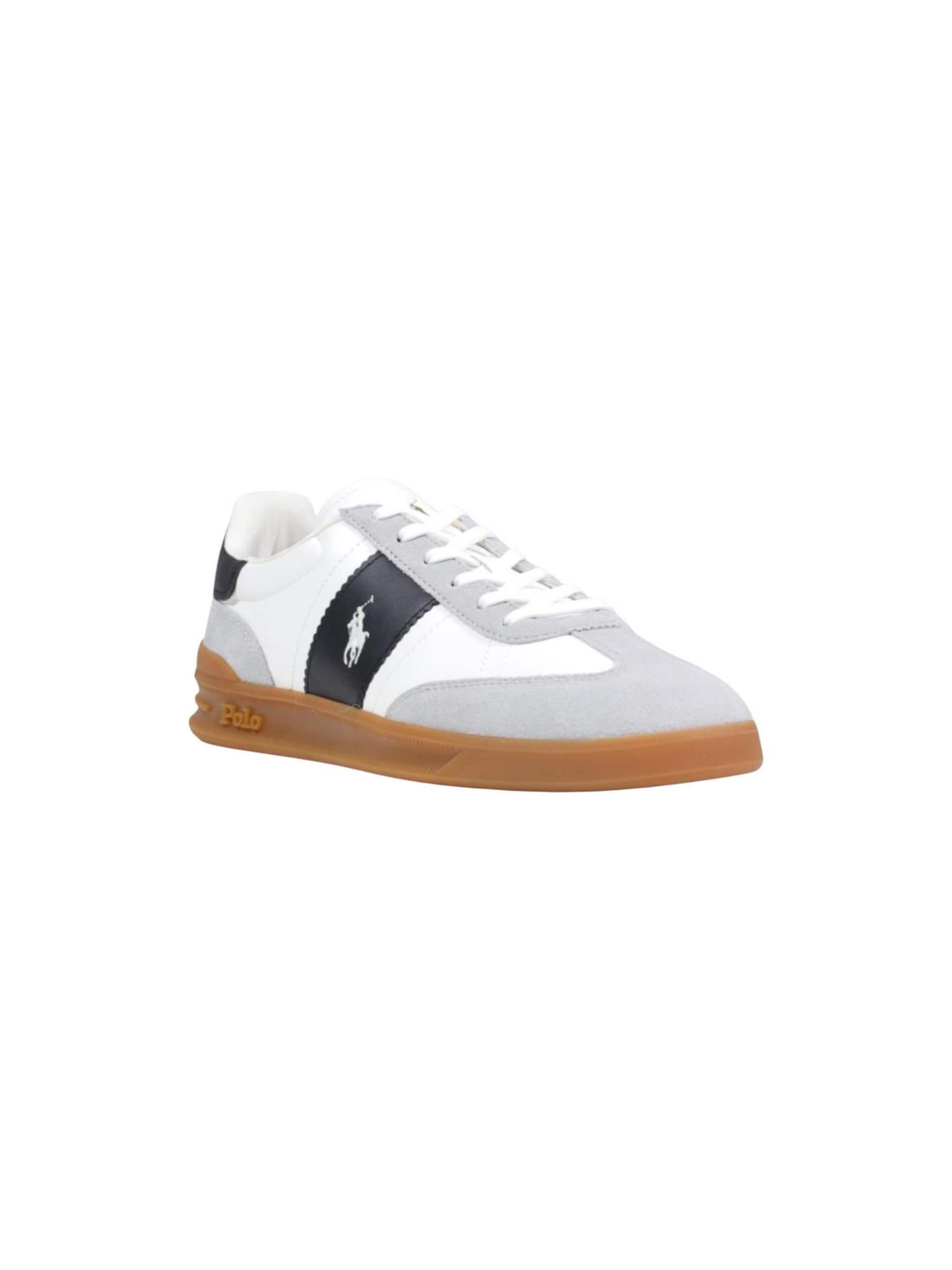 Ralph Lauren - Mocasines 'LOW TOP LACE 809956119002' en blanco: frente