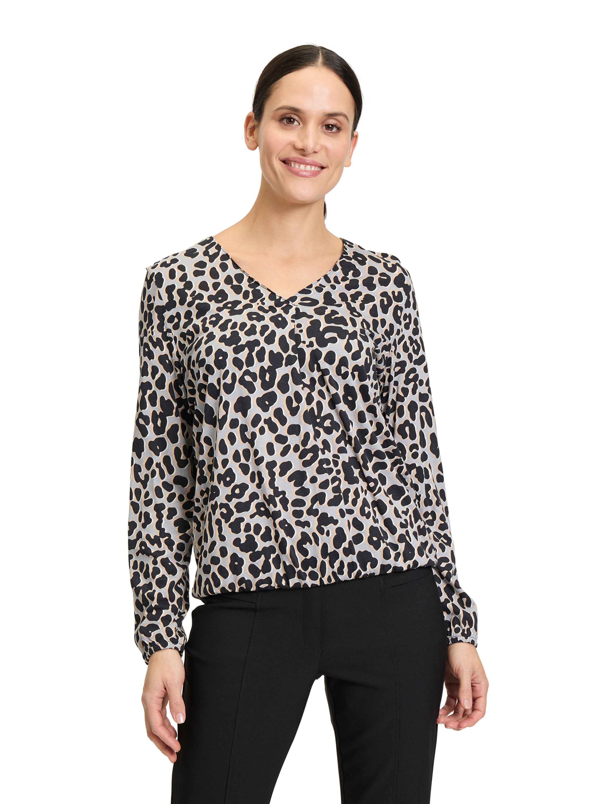 Camicia da donna di Betty Barclay in grigio: frontale