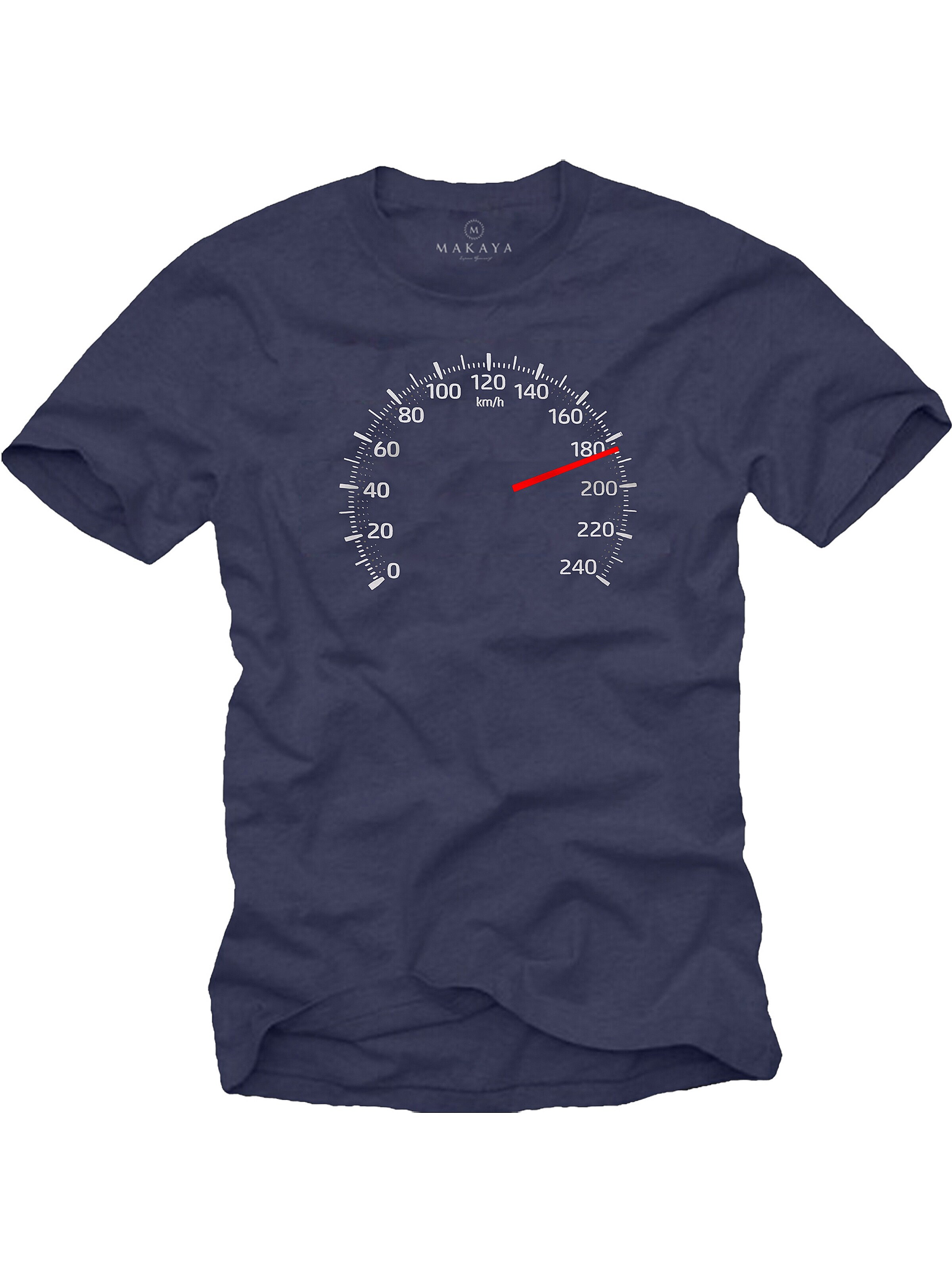 MAKAYA Shirt 'Tacho 180' in Blue: front