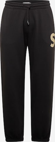 !Solid Trousers in Black: front