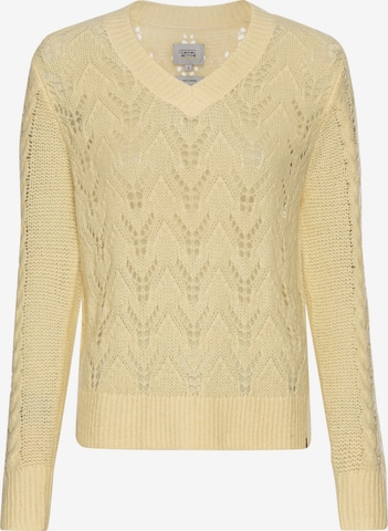 CAMEL ACTIVE Sweater in Yellow: front