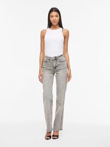 VILA Regular Jeans 'VILISA' in Grau