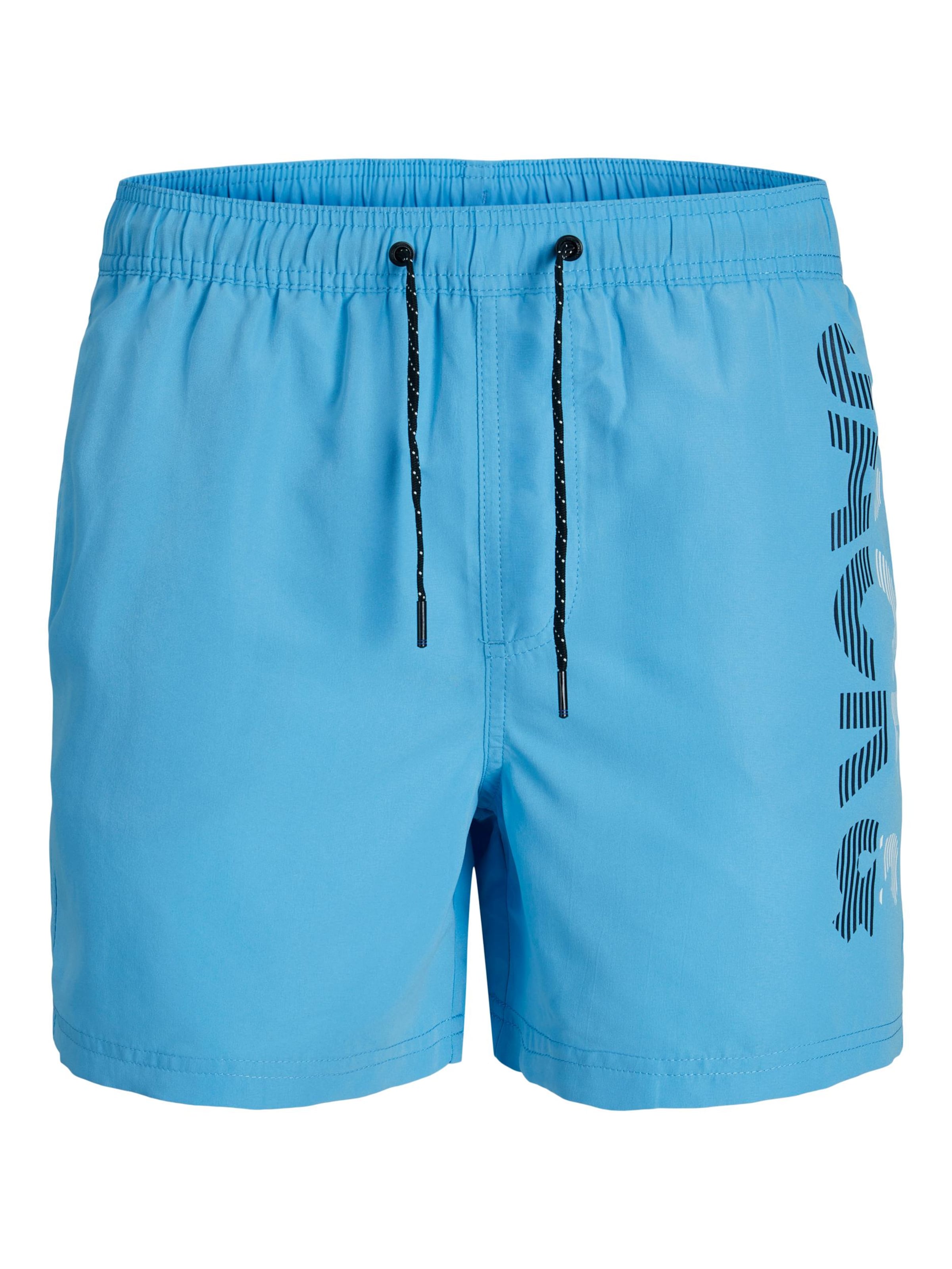 Shorts de bain 'JPSTFiji' JACK & JONES en bleu : devant