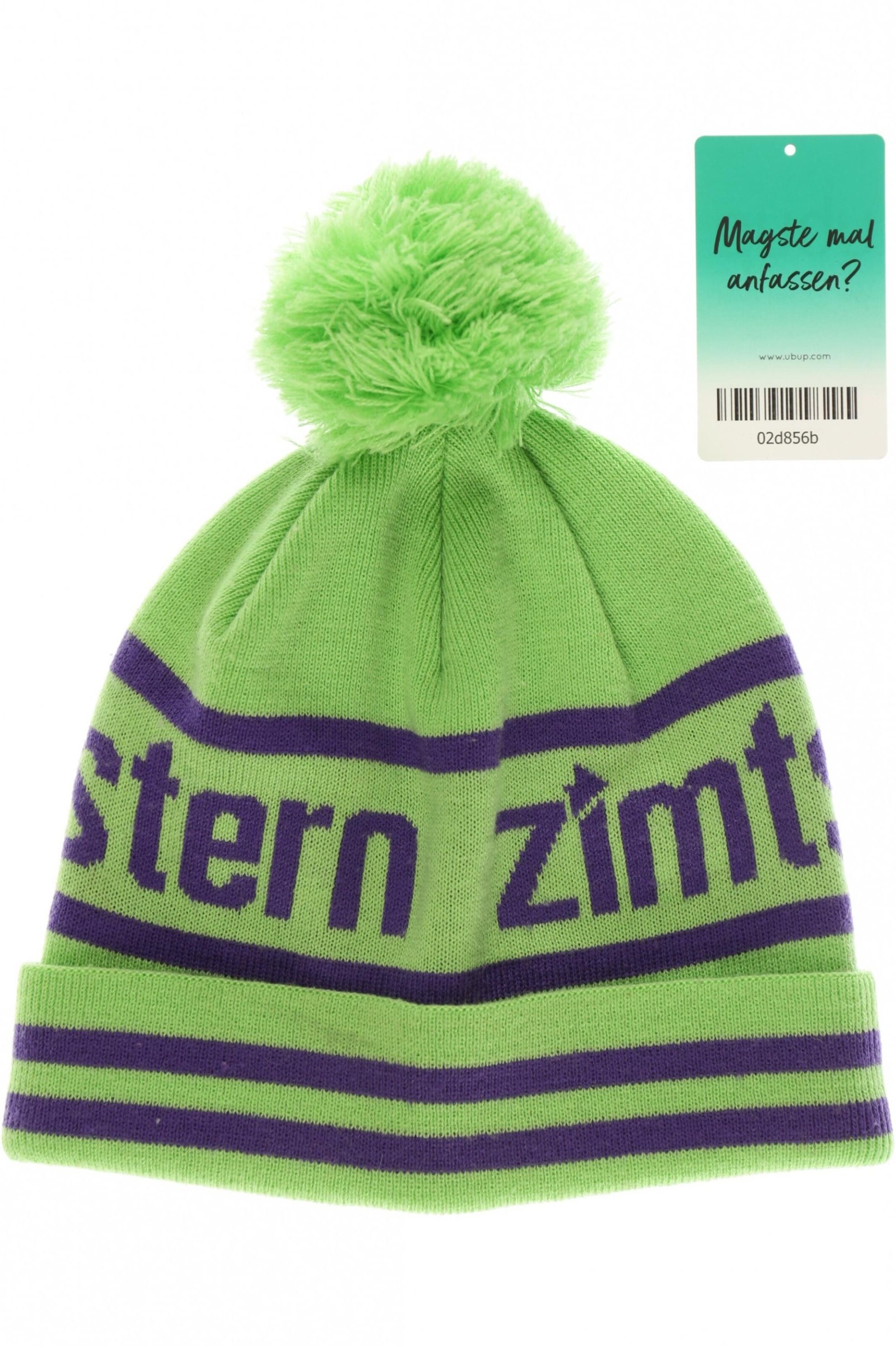 Zimtstern Hut oder Mütze One Size in Grün: Vorderseite