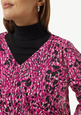 Chemisier comma casual identity en rose