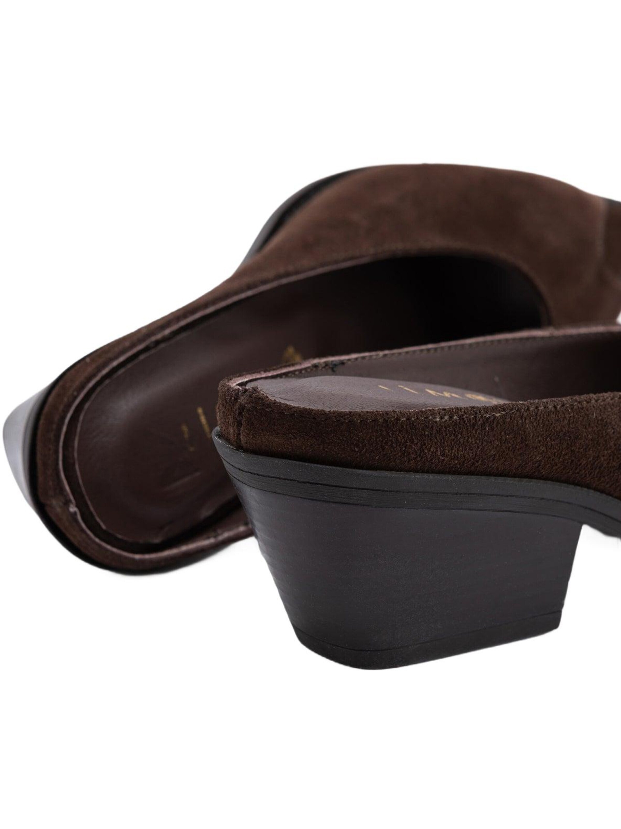 Mule 'Rinesa' Limoya en marron
