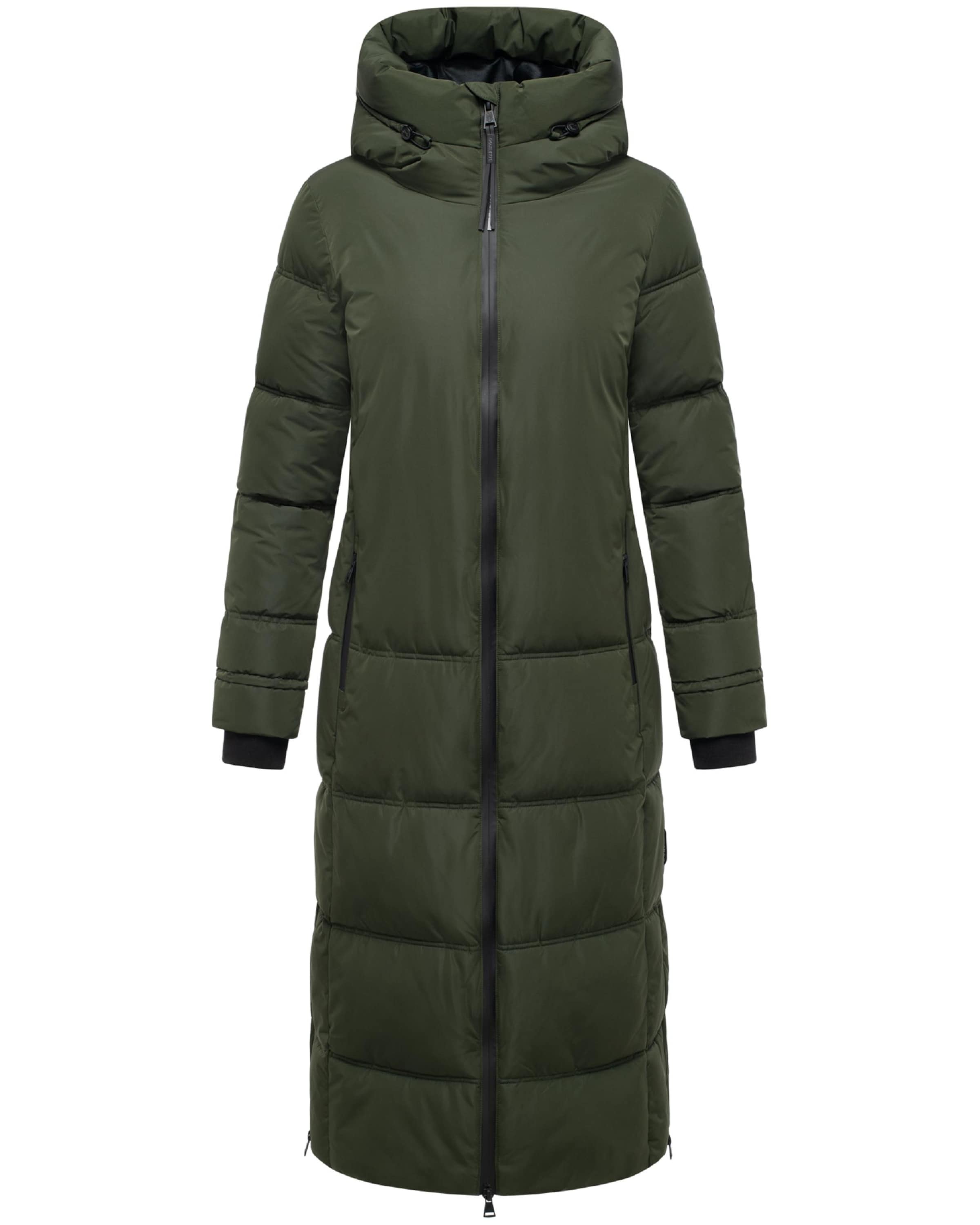 zaļš MARIKOO Ziemas mētelis 'Honiaa XVI': no priekšpuses