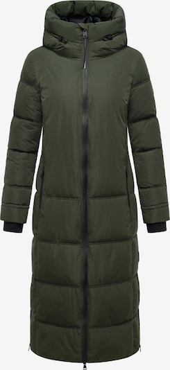 Žieminis paltas 'Honiaa XVI' iš MARIKOO, spalva – alyvuogių spalva, Prekių apžvalga