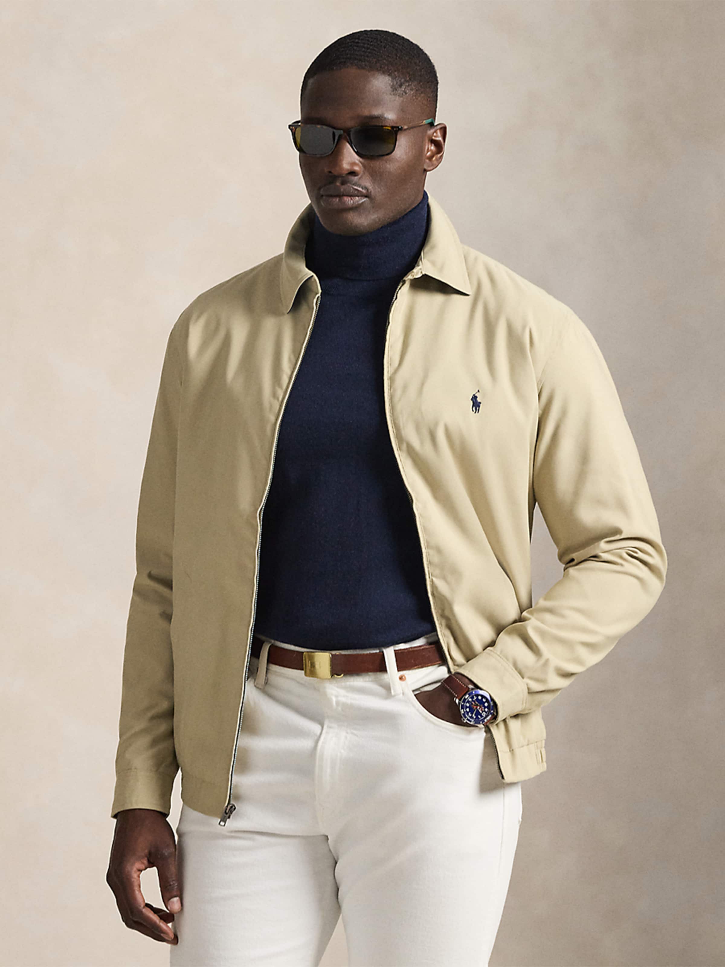 Veste Mi-longue Promod Lin Beige – Taille M – Épaulettes – Très Bon état