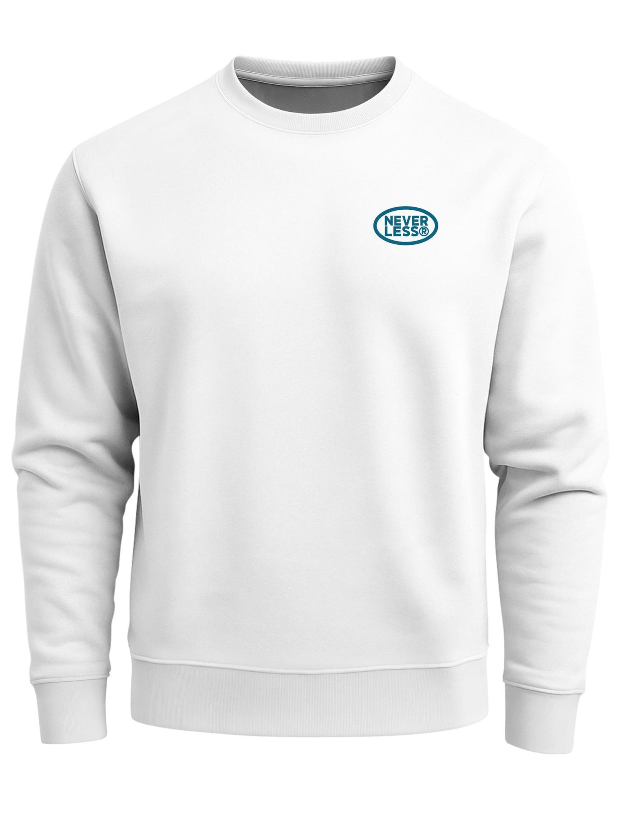 Neverless Sweatshirt 'Yosemite Park'‌‌‌‌ in Weiß: Vorderseite