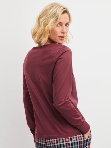 CALIDA Schlafshirt 'PJ Party M&M'‌‌‌‌‌‌‌‌‌ in Rot