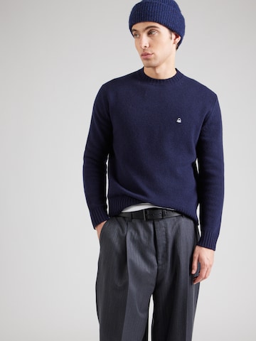 UNITED COLORS OF BENETTON Pulóver - kék: elől