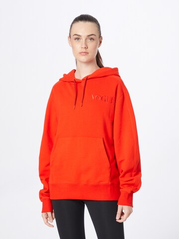 PUMA Sweatshirt 'x Vogue Collection' in Red: front