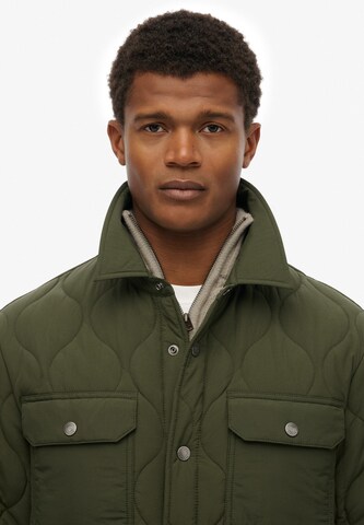 Veste mi-saison Superdry & Co en vert