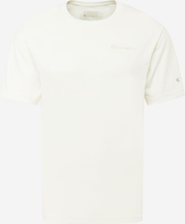 T-Shirt Champion Authentic Athletic Apparel en blanc : devant