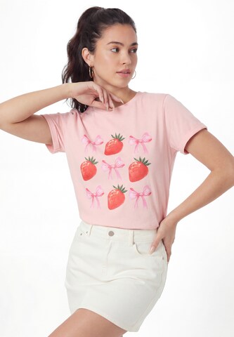 MIMO Shirt in Roze: voorkant