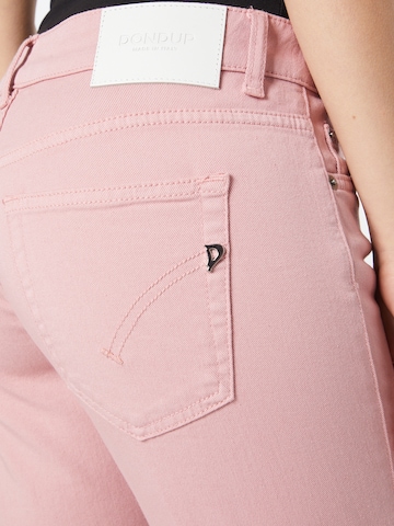 Dondup Slimfit Jeansy w kolorze różowy