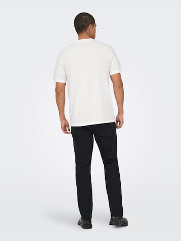 Only & Sons Shirt 'ONSSTORMTROOPER' in Wit