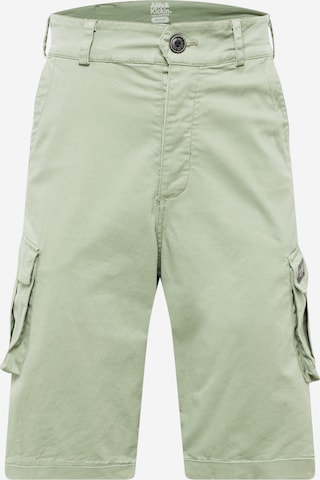 Pantalon cargo 'Philippe' Alife and Kickin en vert : devant