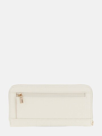 Porte-monnaies 'Aldina' GUESS en blanc