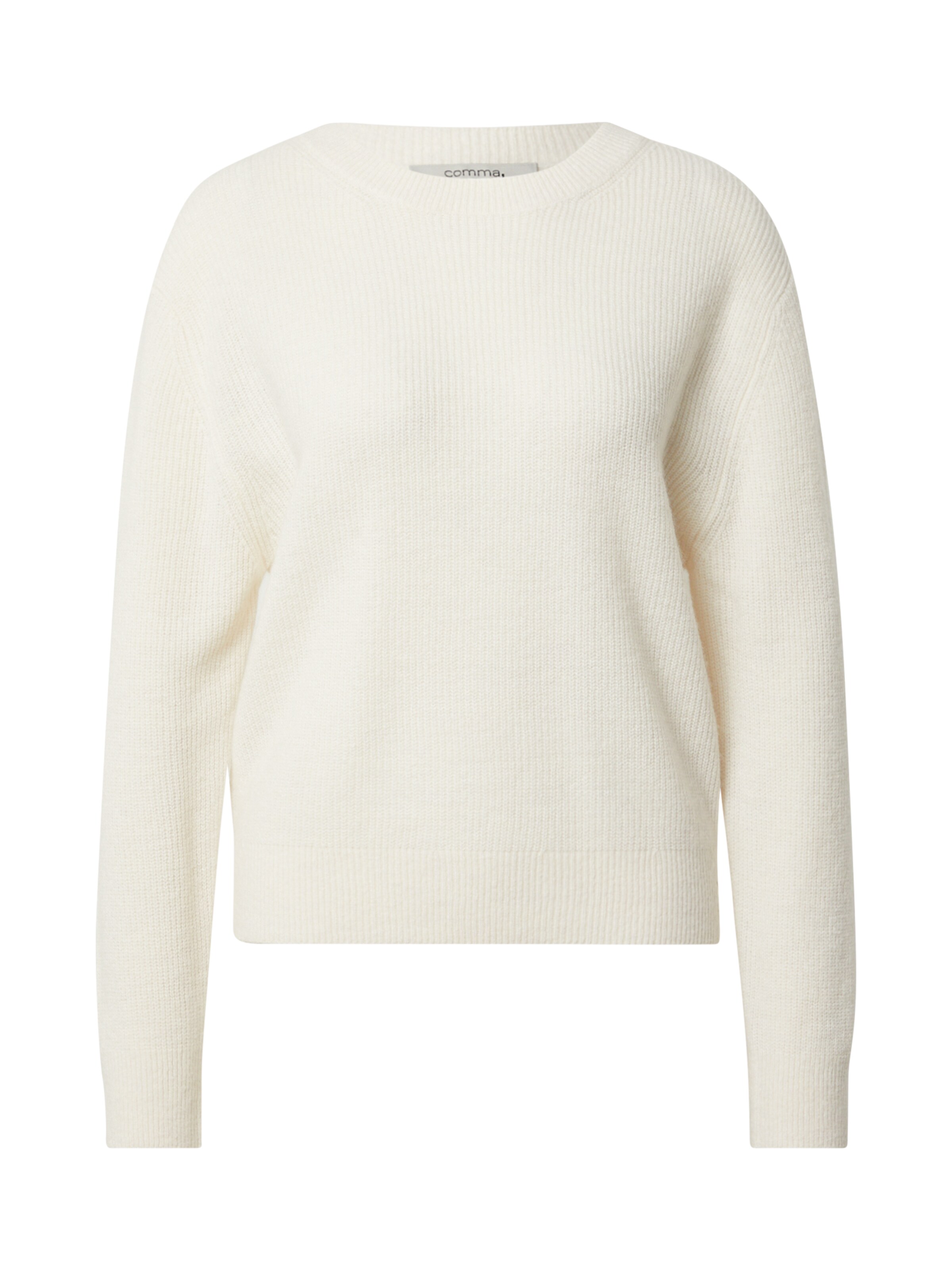 comma casual identity Sweater in White: front